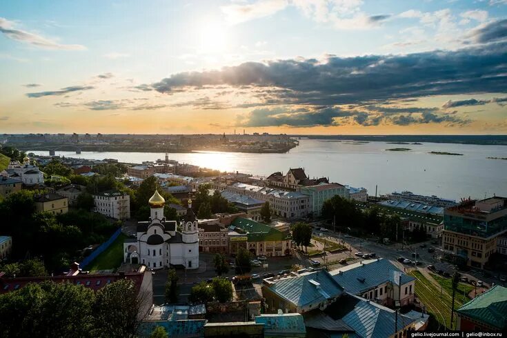 Распечатать фото в нижнем новгороде Нижний Новгород с высоты Нижний новгород, Высота, Великий князь