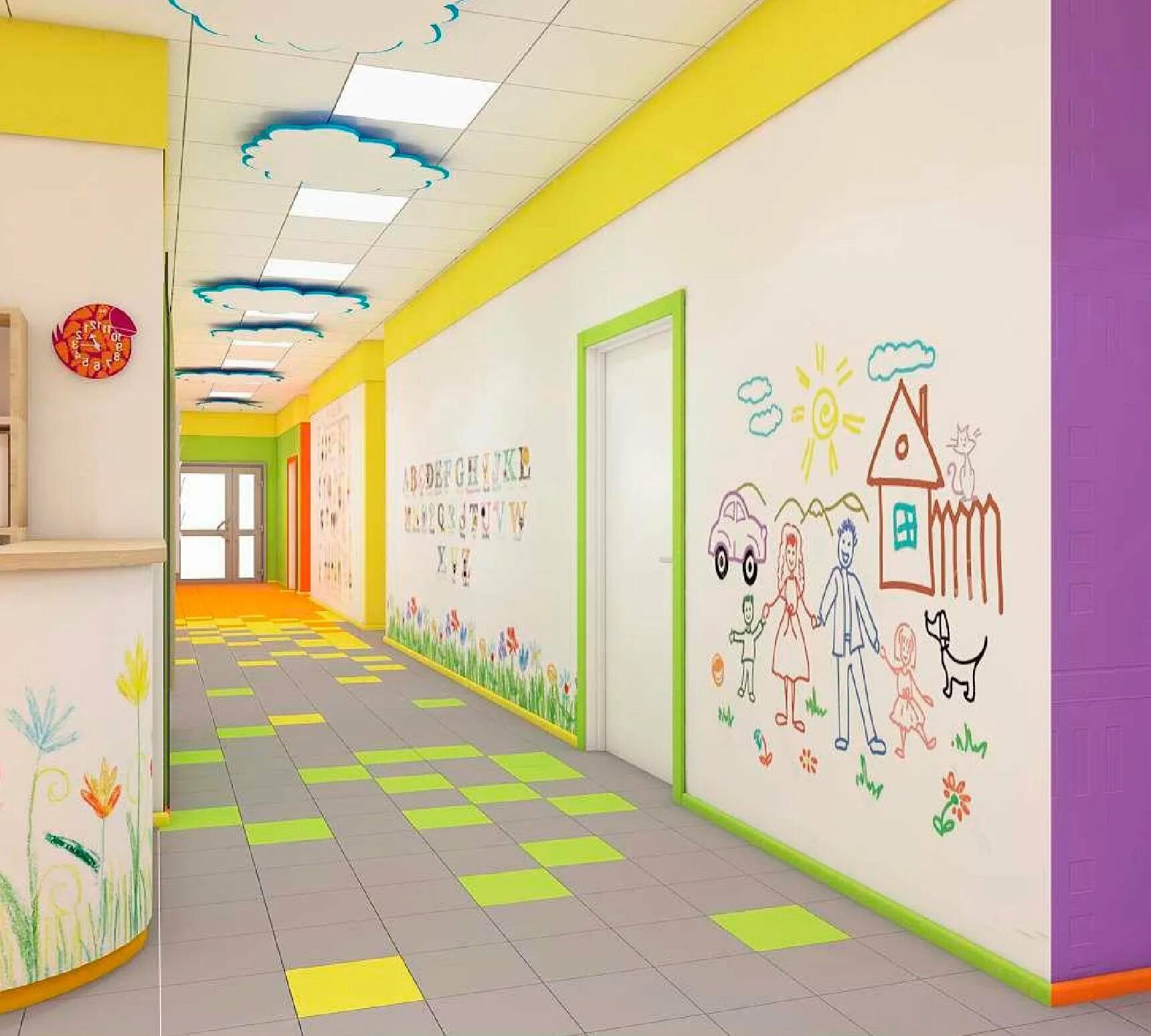 Распечатать центры детский сад оформление Kindergarten wall - 64 photo