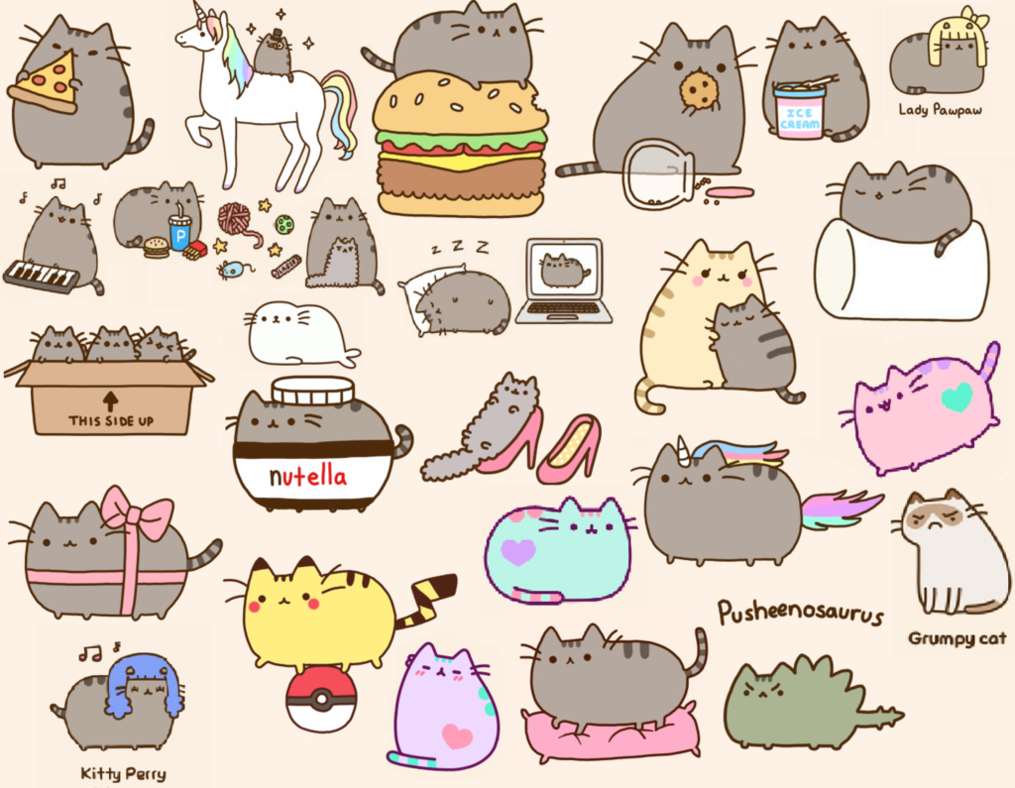 Распечатка котики фото Pusheen overload Pusheen cat, Pusheen cute, Pusheen