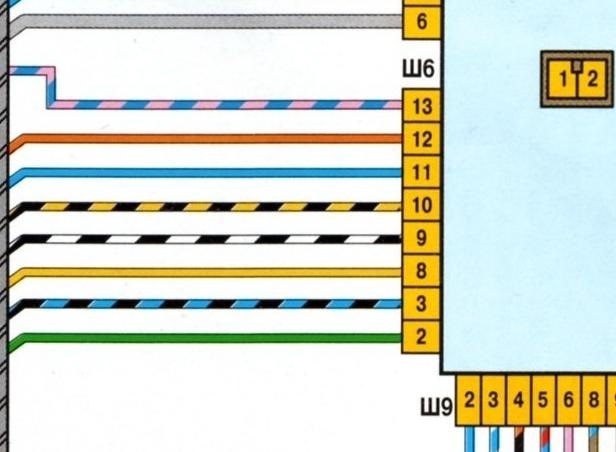 Распиновка 2109 Подключение проводки 16valve мотора 21124 и щитка приборов 2115 в ваз 2108-99 с 