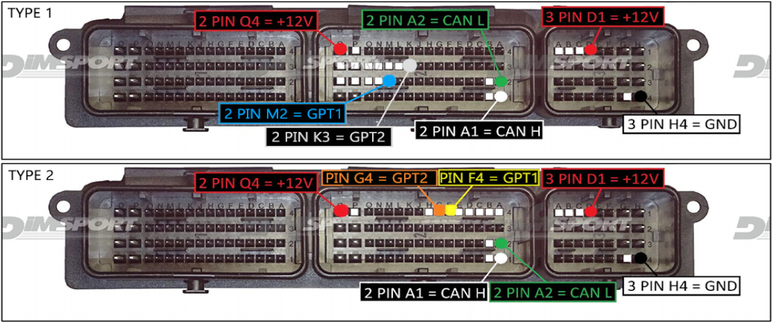 Распиновка 7.1 EDC17C84 TC1782 NISSAN Reflash ECU