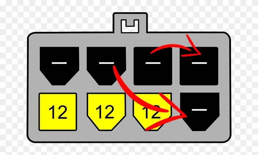 Распиновка 8 пин Download So Would I Get 8pin Power From This Fake Joke Of A - Molex Connector Cl