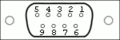 Распиновка 9 Category:DE-9 pinouts - Wikimedia Commons