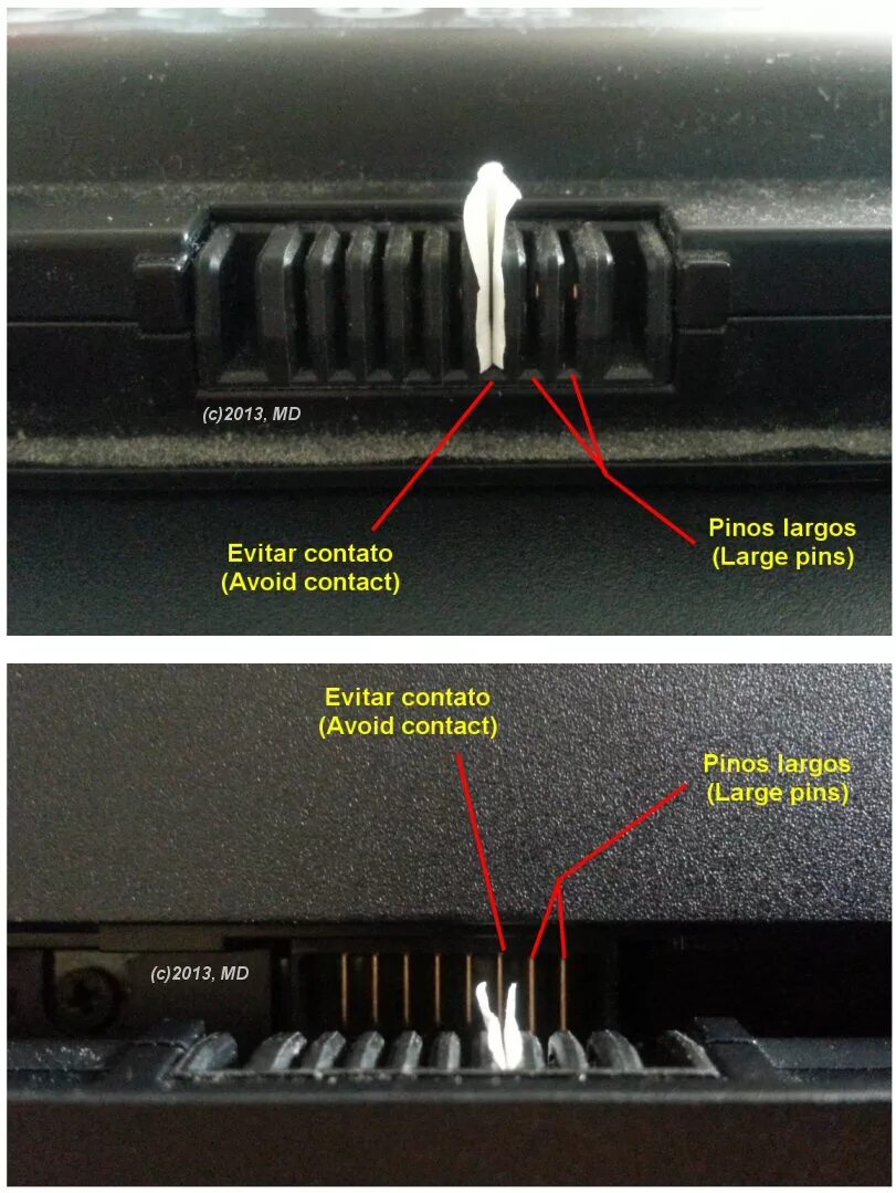 Распиновка аккумулятора Re: HP Battery Alert - HP Support Community - 715667