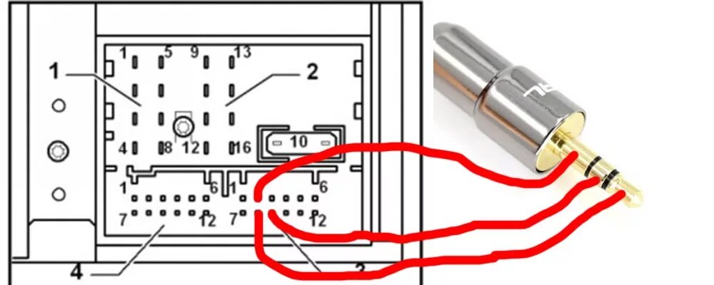 Распиновка aux RCD 300 AUX "скачать бесплатно без рекламы" - Volkswagen Golf Mk5, 1,6 л, 2008 г