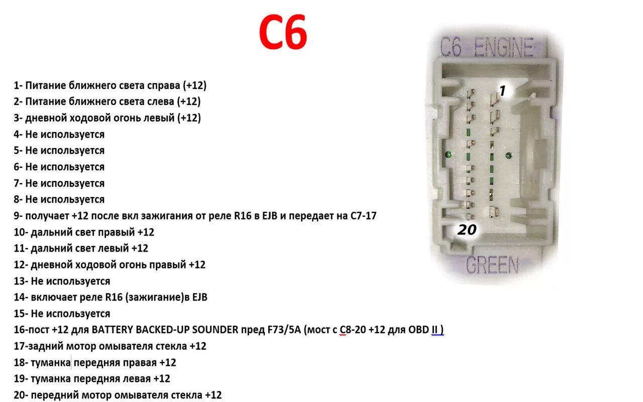 Распиновка bcm Распиновка BCM - DRIVE2