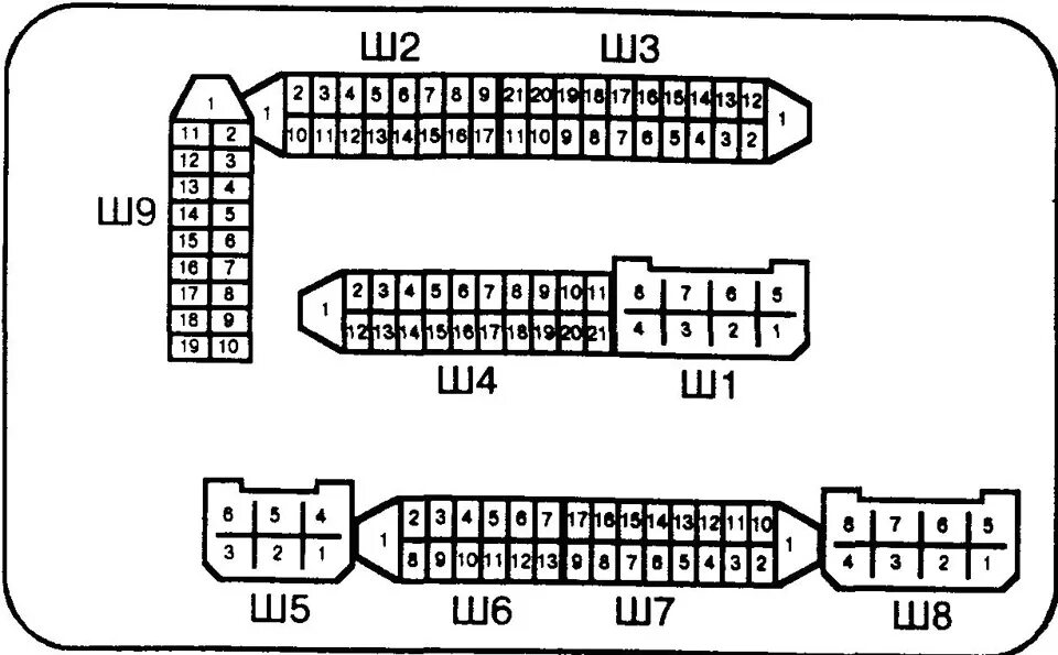 Распиновка блока предохранителей 2114 схема чя 2114-372010 - Lada 21074, 1,5 л, 2006 года другое DRIVE2