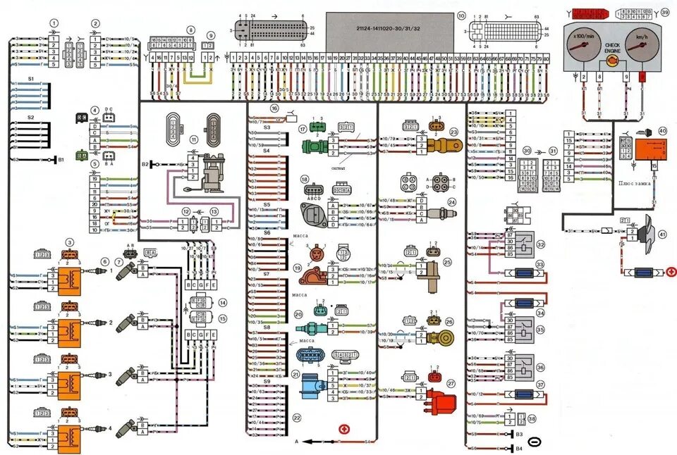 Электросхемы автомобилей ВАЗ подробно Часть 3 - DRIVE2