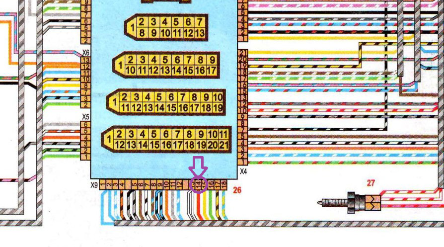 Распиновка блока ваз 2114 ВАЗ 2114 "кз" в линии стоп-сигнала. - По нашемаркам - Автомобильный Портал oktja