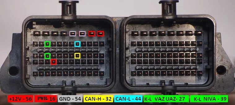 Распиновка бош нива Спаял кабель для прошивки Ме17.9.7(1), М75. - DRIVE2