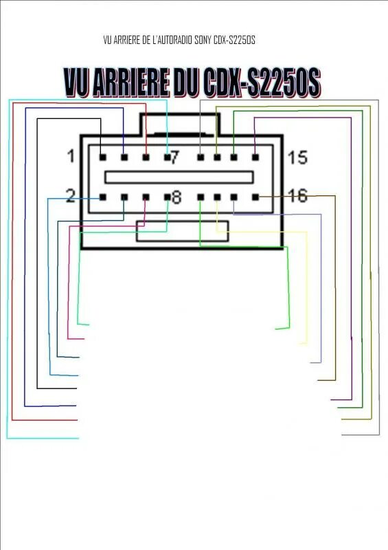 Распиновка cdx Схема магнитолы сони cdx gt212 - фото - АвтоМастер Инфо