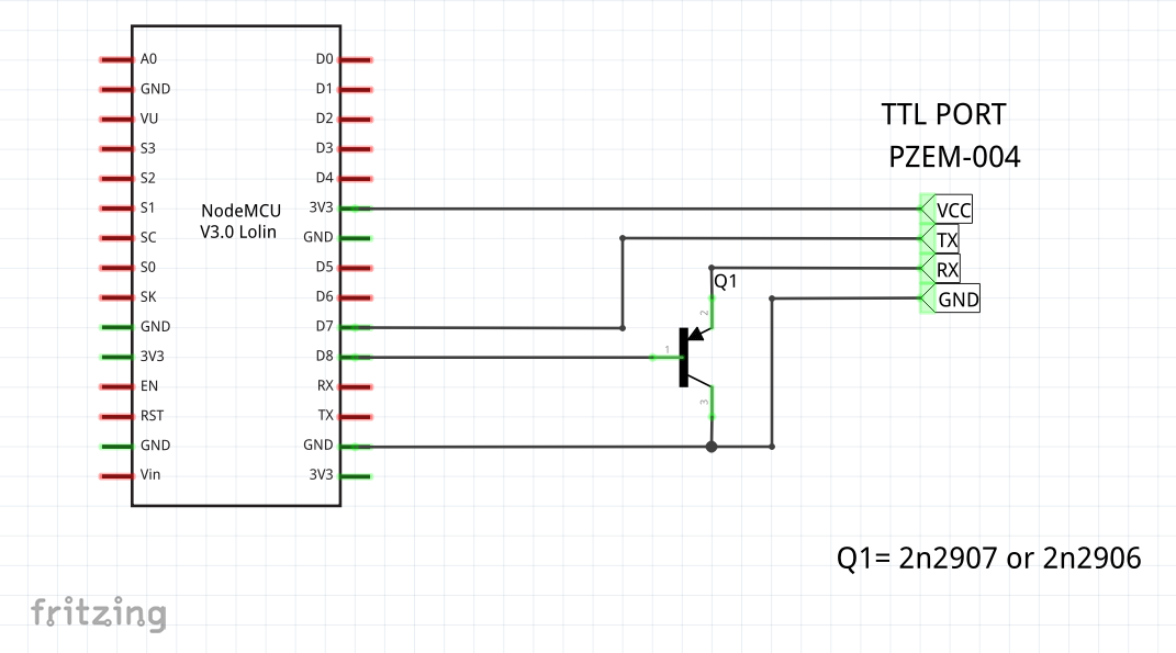 Распиновка д Esp32 Pzem 004t