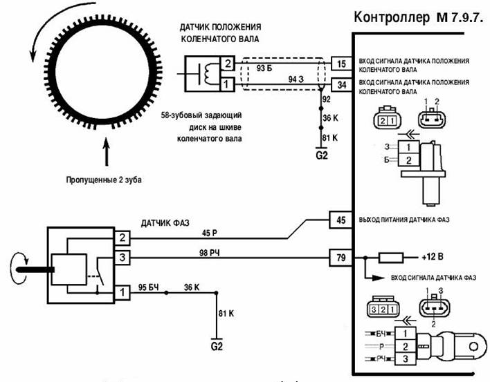 Распиновка датчика коленвала приложение Тест-Мастер - Производственная компания "Мотор-мастер"