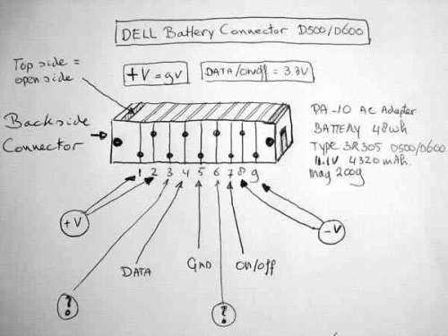 Распиновка dell Литиевые аккумуляторы - правила эксплуатации - 4PDA