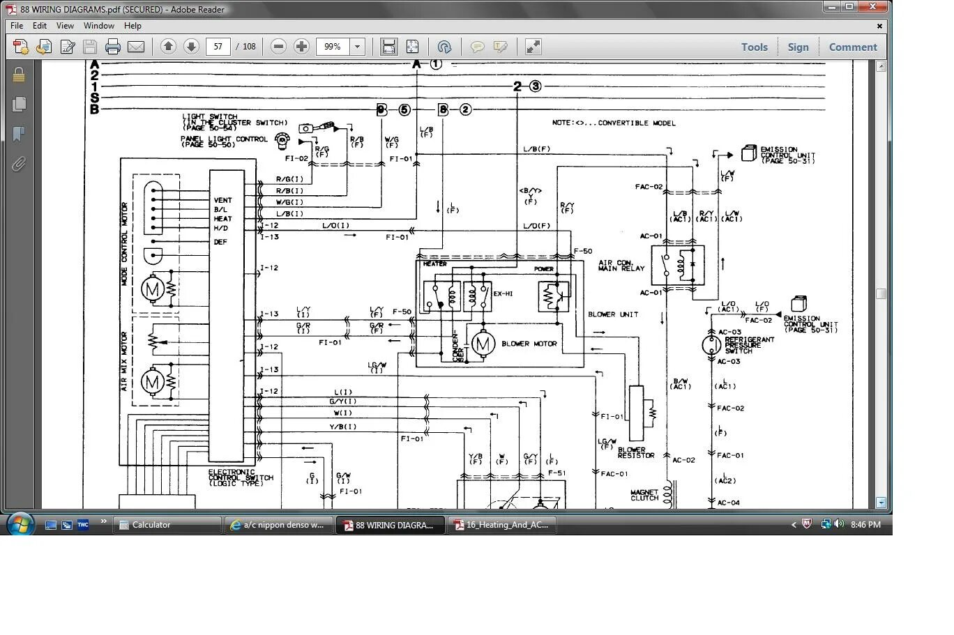 Распиновка denso Denso 234 4055 Wiring Diagram