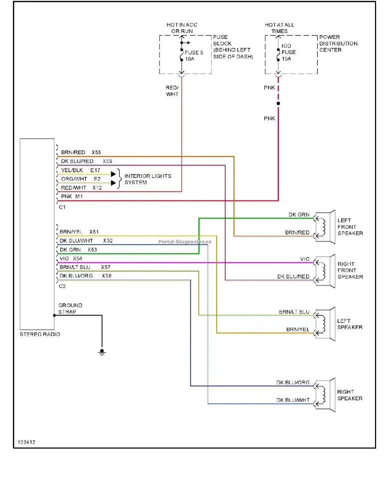 34 2002 dodge caravan radio wiring diagram - Diagram Resource 2022