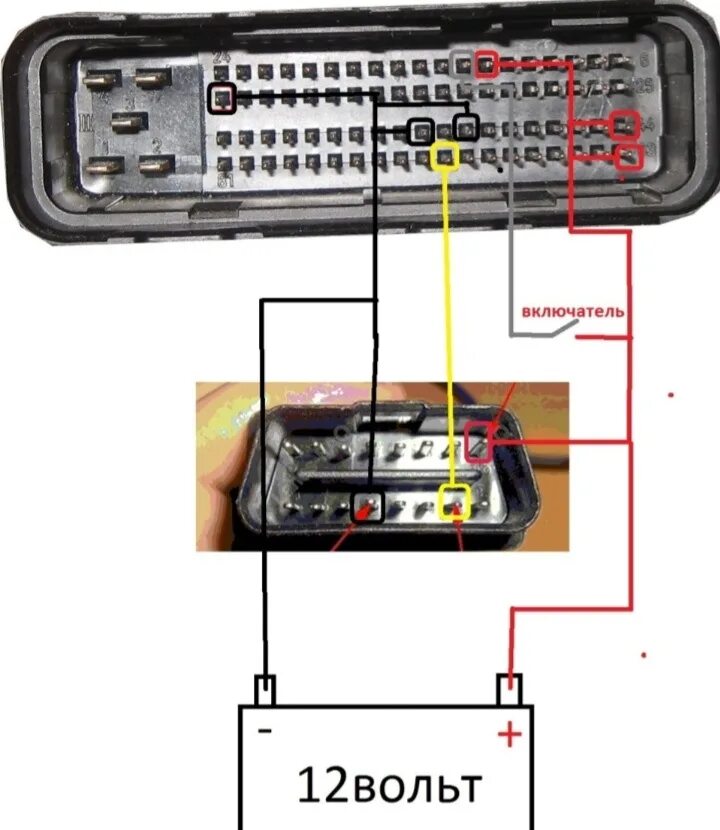 Распиновка эбу 7.9 7 Восстановление красного ключа на Bosch M7.9.7 - Lada Приора седан, 1,6 л, 2011 г