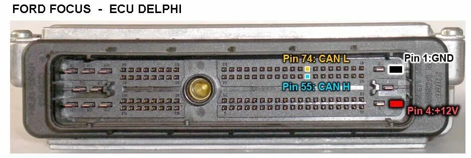 Распиновка эбу форд Ford delphi ecu Delphi, Ecu, Ford