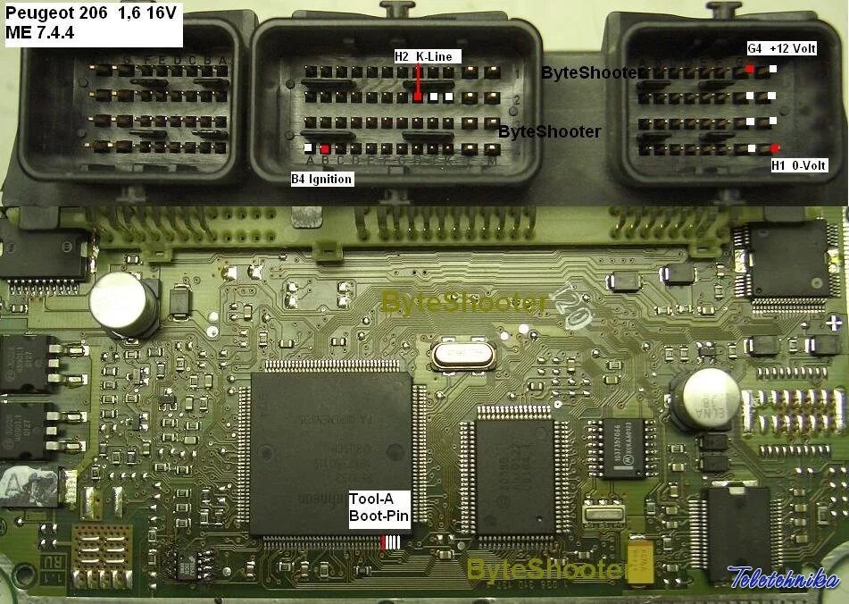 Распиновка эбу пежо Подключение эбу на столе: Подключение ЭБУ на столе. - Мануалы по чип-тюнингу - А