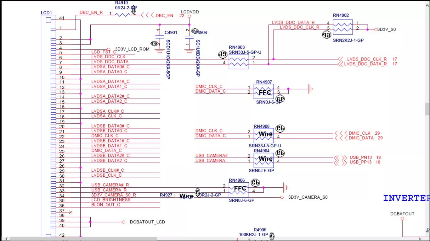 Распиновка экрана lcd - Connecting 21" screen to LVDS connector on motherboard - Electrical Engine