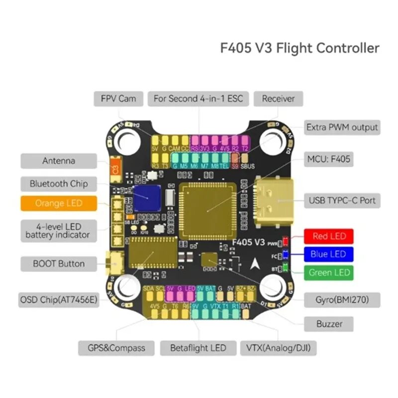 Распиновка f405 Модуль конденсатора высокой частоты с низким сопротивлением для скоростного двиг