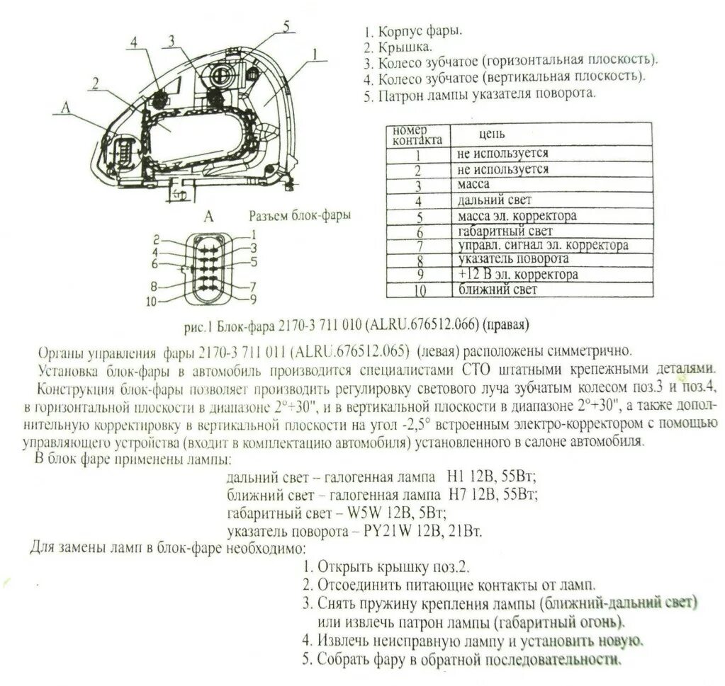 Распиновка фары приор ЭПК2 подключить к Мус от приоры…миф или реальность?Ваз 2112 - Lada 21120, 1,5 л,