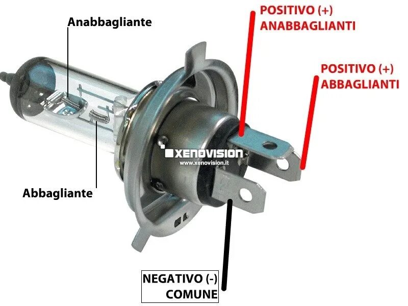 Распиновка h4 Immagine h4.jpg - Forum Energia Alternativa