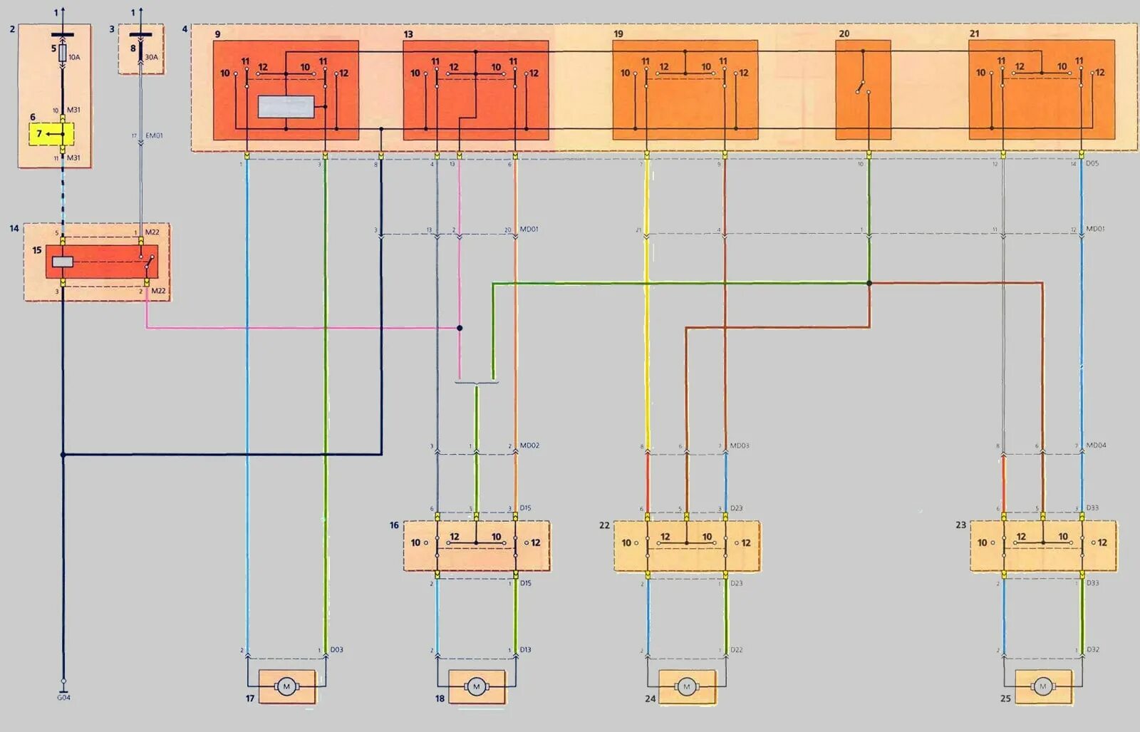 Распиновка хендай акцент HYUNDAI Accent Wiring Diagrams - Car Electrical Wiring Diagram