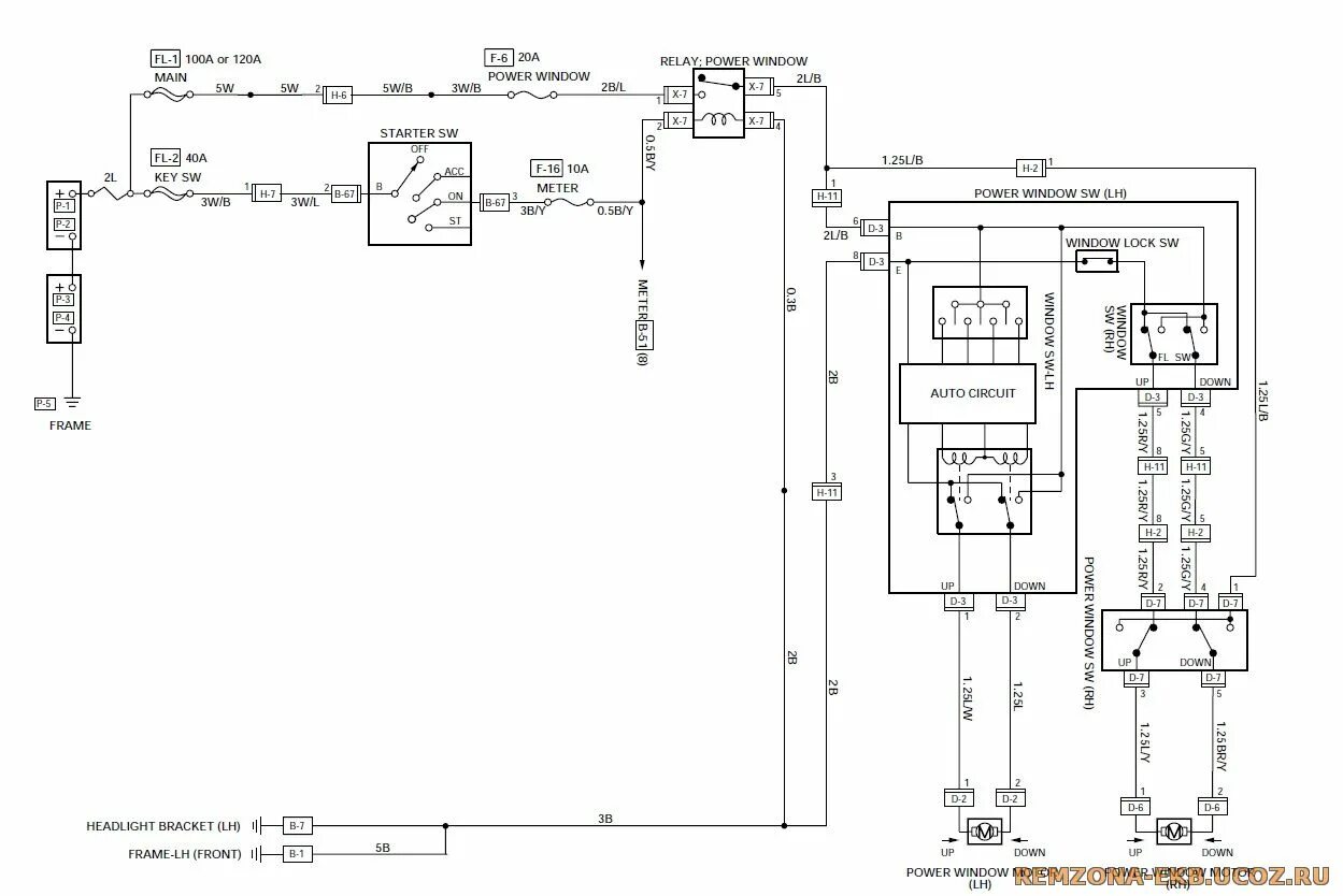 Распиновка исузу ISUZU NQR 71/75 (евро 2 евро3) - Страница 251 - Форум REMZONA-EKB