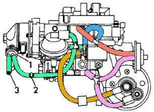 Распиновка карбюратора Регулировка карбюратора фольксваген пассат - 96 фото