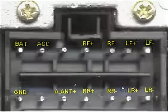 Распиновка кенвуд Kenwood KRC-X70 pinout signals @ PinoutGuide.com