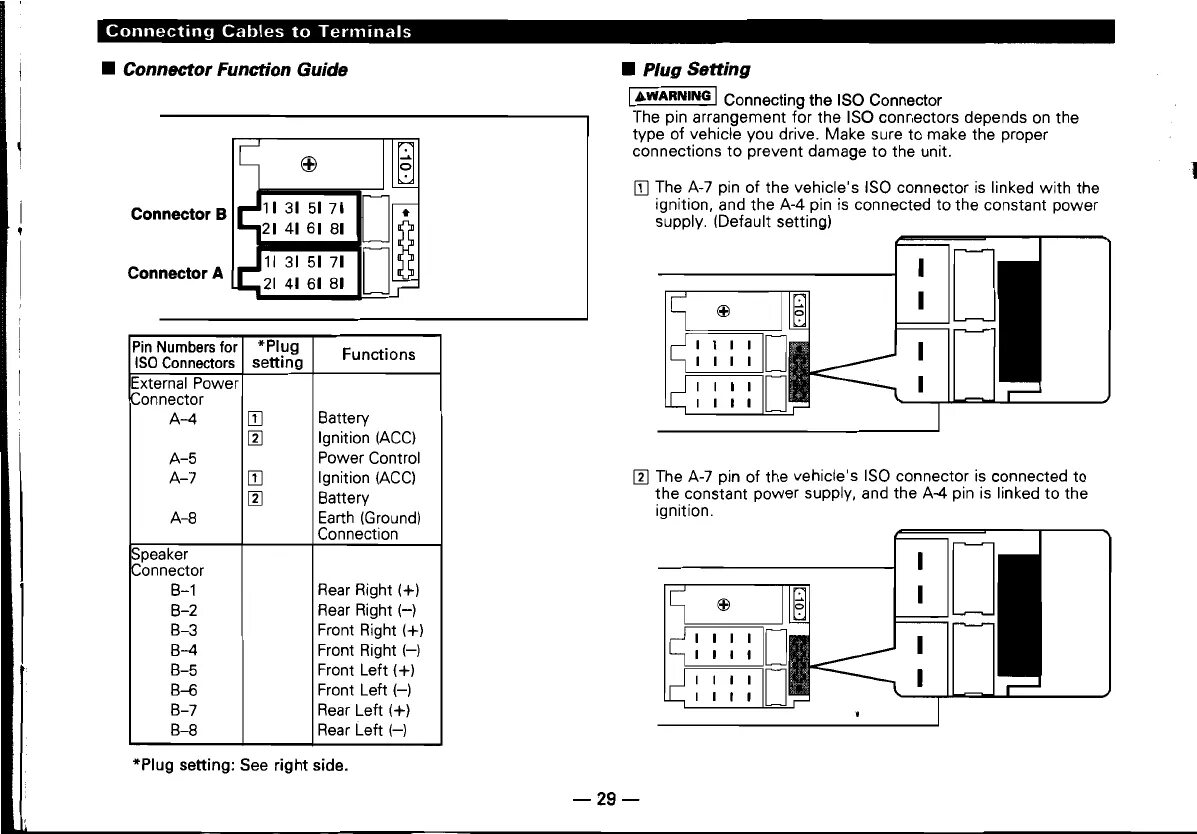 Распиновка кенвуд Manual Kenwood krc 577 r (page 29 of 36) (English)