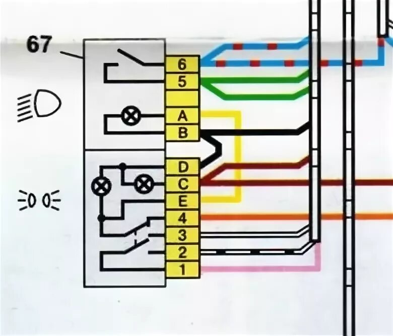 Распиновка кнопки габаритов ваз "Встреча водителя" своими руками - Lada 2114, 1,5 л, 2006 года электроника DRIVE