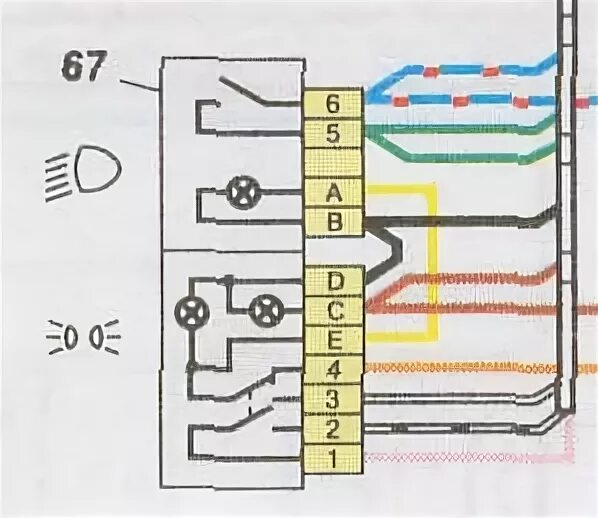 Распиновка кнопки габаритов ваз Не работают габариты - Сообщество "Лада 2110, 2111, 2112, 112, Богдан" на DRIVE2