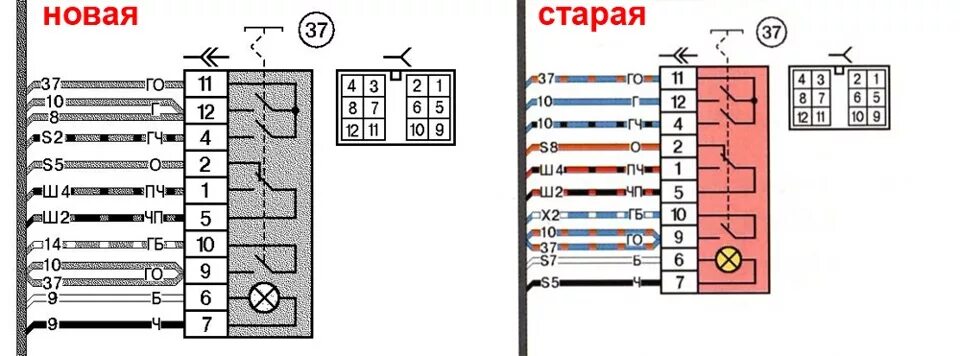 Распиновка кнопки ваз 2110 Колодки, проводка, кнопки. Евро панель Часть 7. - Lada 21102, 1,6 л, 2001 года с