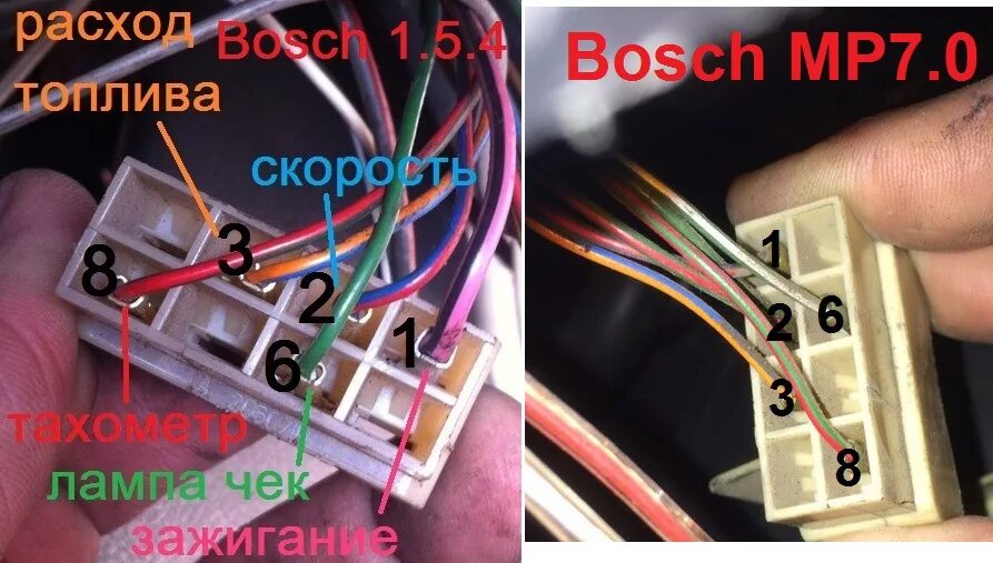 Распиновка косы ваз Подготовка к установке ЭУР 2170, электрическая часть. - Lada 21093i, 1,5 л, 1999