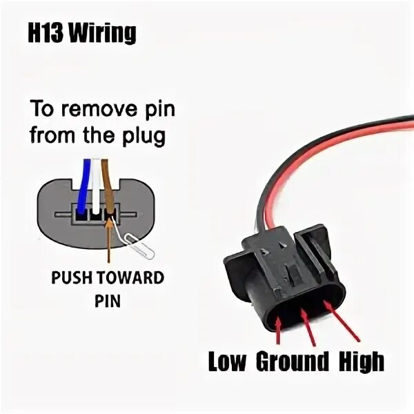 Распиновка ламп 12+ Headlight Socket Wiring Diagram Robhosking Diagram