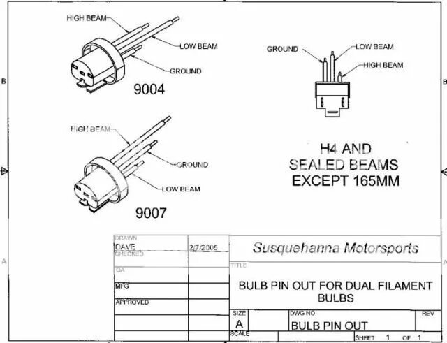 Распиновка лампочки Hidplanet.ru :: Просмотр темы - Распиновка ламп H4, 9004, 9007