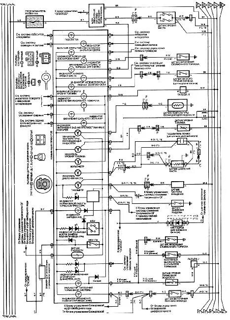 Распиновка land cruiser Электрические схемы Toyota Land Cruiser 70 / Prado 71-79 с дизельными двигателям