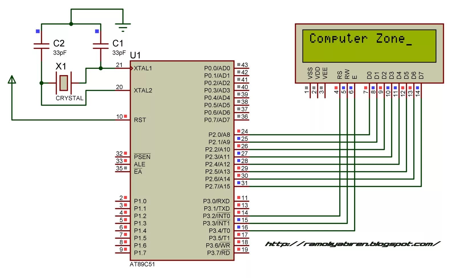 Распиновка lcd Pantalla LCD 16X2