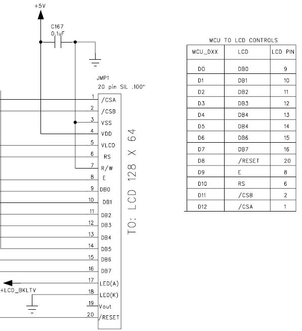 Распиновка lcd identification - Identifying and finding replacement for LCD display module - El