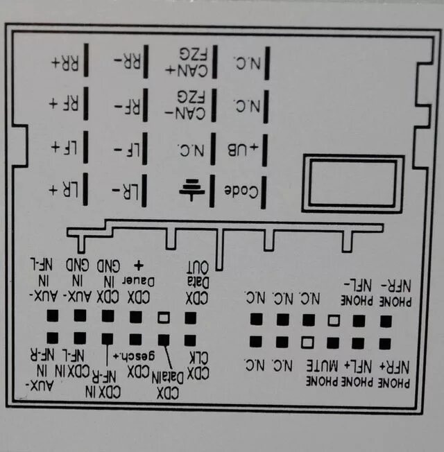 Распиновка магнитолы шкода Установка штатного AUX в Skoda Rapid 2018г.в. - Skoda Rapid (1G), 1,6 л, 2018 го