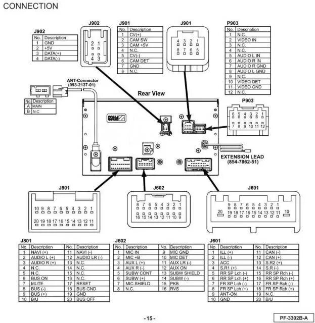 Подключение Сабвуфера и усилителя к штатной магнитоле subaru pf-2953a-a (2009 го