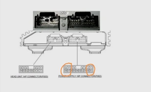 Распиновка митсубиси Замена ГУ на 2din магнитолу Panasonic. - Mitsubishi Galant (9G), 2,4 л, 2006 год