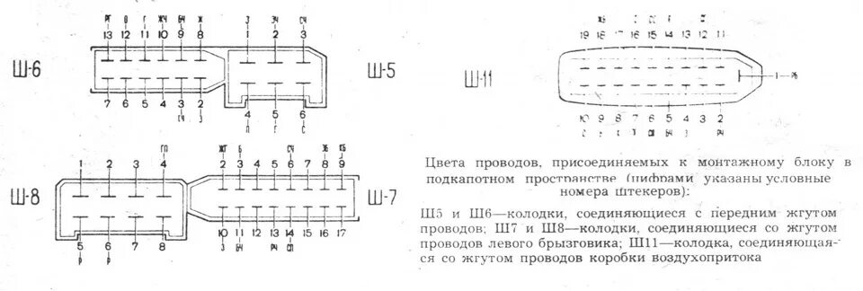 Распиновка монтажного блока ваз Штекер 7 часть 2 - Lada 21093, 1,5 л, 1999 года электроника DRIVE2