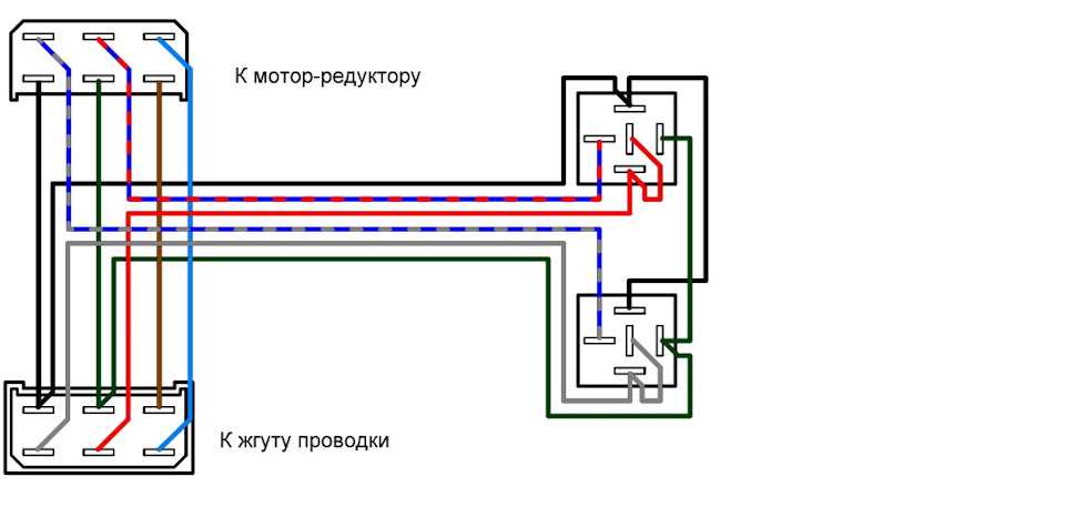 Распиновка моторчика Подрулевой переключатель дворников газ 3110 распиновка - 85 фото