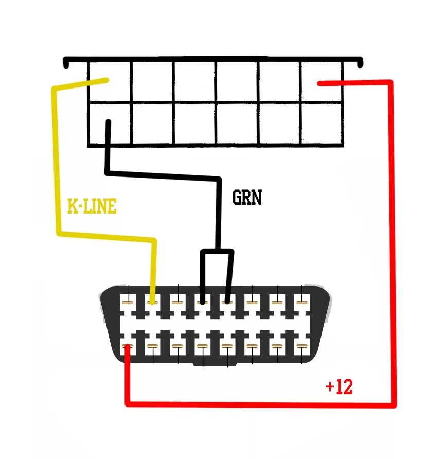 Распиновка obd 2 #Китайчатина Part № 2 Разъём ODB-2 + Сканер ODB-2 + Torque Pro - Daewoo Sens, 1,