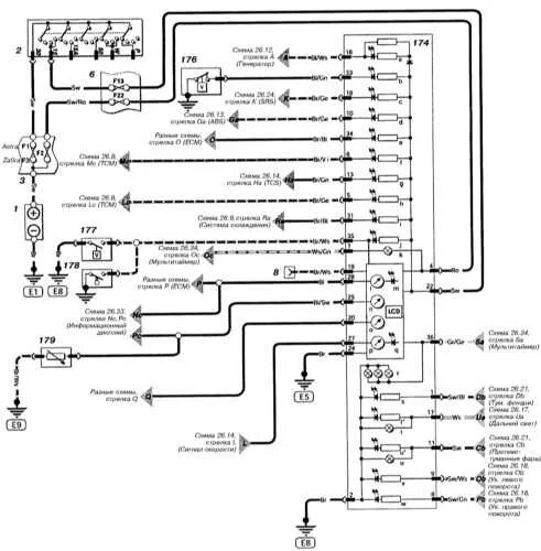 Распиновка опель астра j Руководство по ремонту Opel Astra (Опель Астра) 1998-2004 г.в. 14.27.63 Панель п