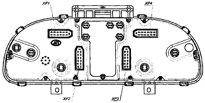 Распиновка панель уаз патриот Распиновка щитка приборов уаз патриот 2012 LkbAuto.ru