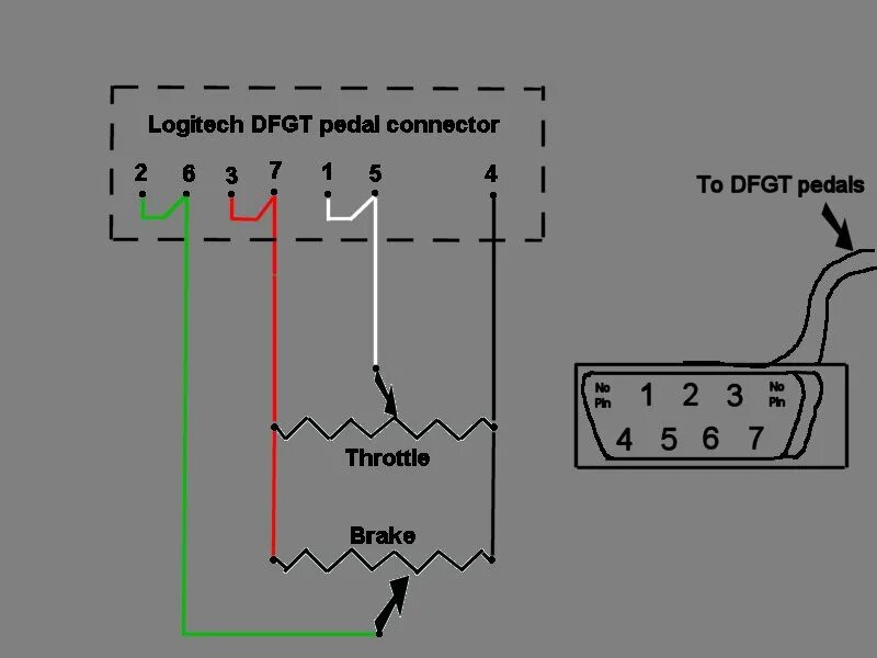 Распиновка педали Как подключить педали к рулю: найдено 89 изображений